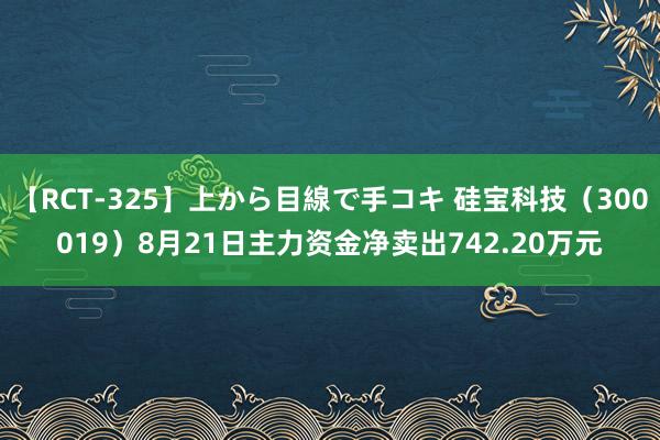 【RCT-325】上から目線で手コキ 硅宝科技（300019）8月21日主力资金净卖出742.20万元